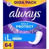 Always Daily Protect Inlegkruisjes Long 64 stuks