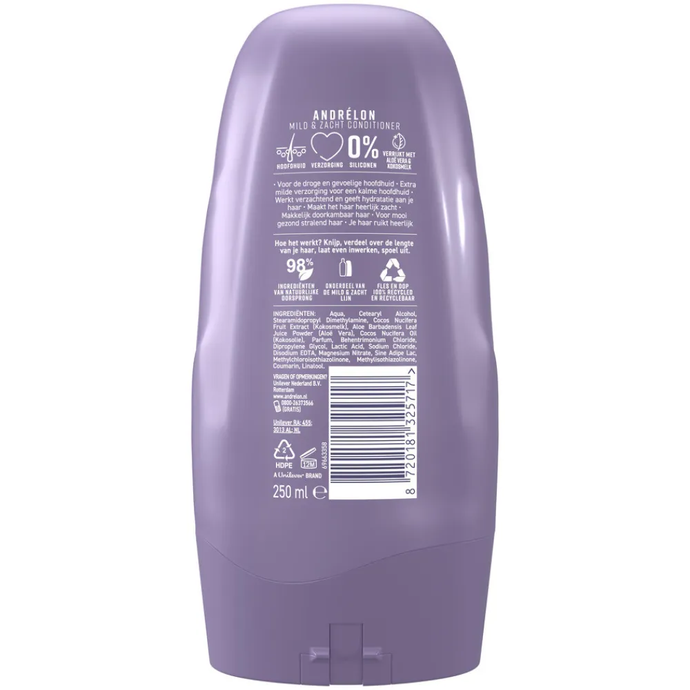 Andrélon Conditioner Mild & Zacht 250 ml