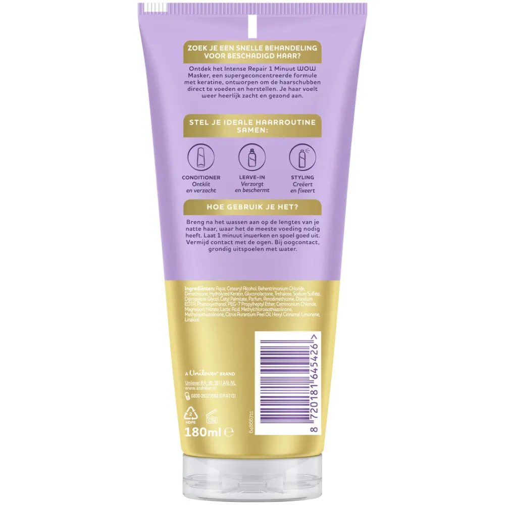 Andrélon WOW Masker Intense Repair 180 ml