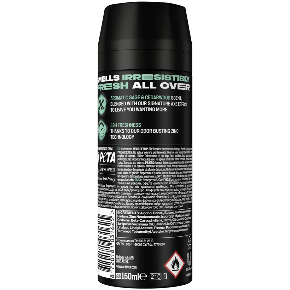Axe Deodorant Bodyspray Apollo 150 ml