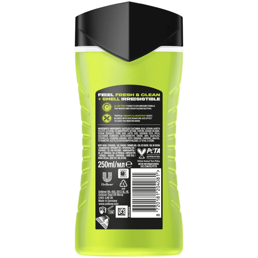 Axe 3-in-1 Douchegel Epic Fresh 250 ml