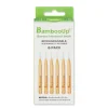 BambooUp Bamboo Interdentale Borstels 0,80mm 6 stuks