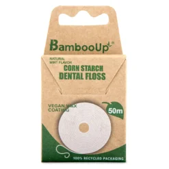BambooUp PLA Floss 50 mtr Wax, Fluor & Mint