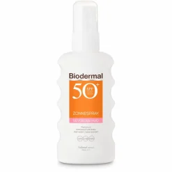 Biodermal Gevoelige Huid Zonnespray SPF 50+ 175 ml