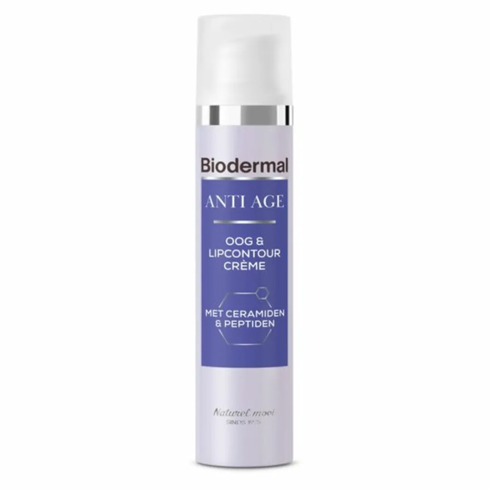 Biodermal Oog & Lip Contour crème Anti Age 15 ml