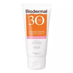 Biodermal Zonnecreme Gezicht Gevoelige Huid SPF 30 50 ml