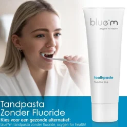 Bluem Tandpasta Fluoride vrij 15 ml