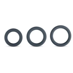Boners Cockringen 3-delige set Grijs 3 stuks