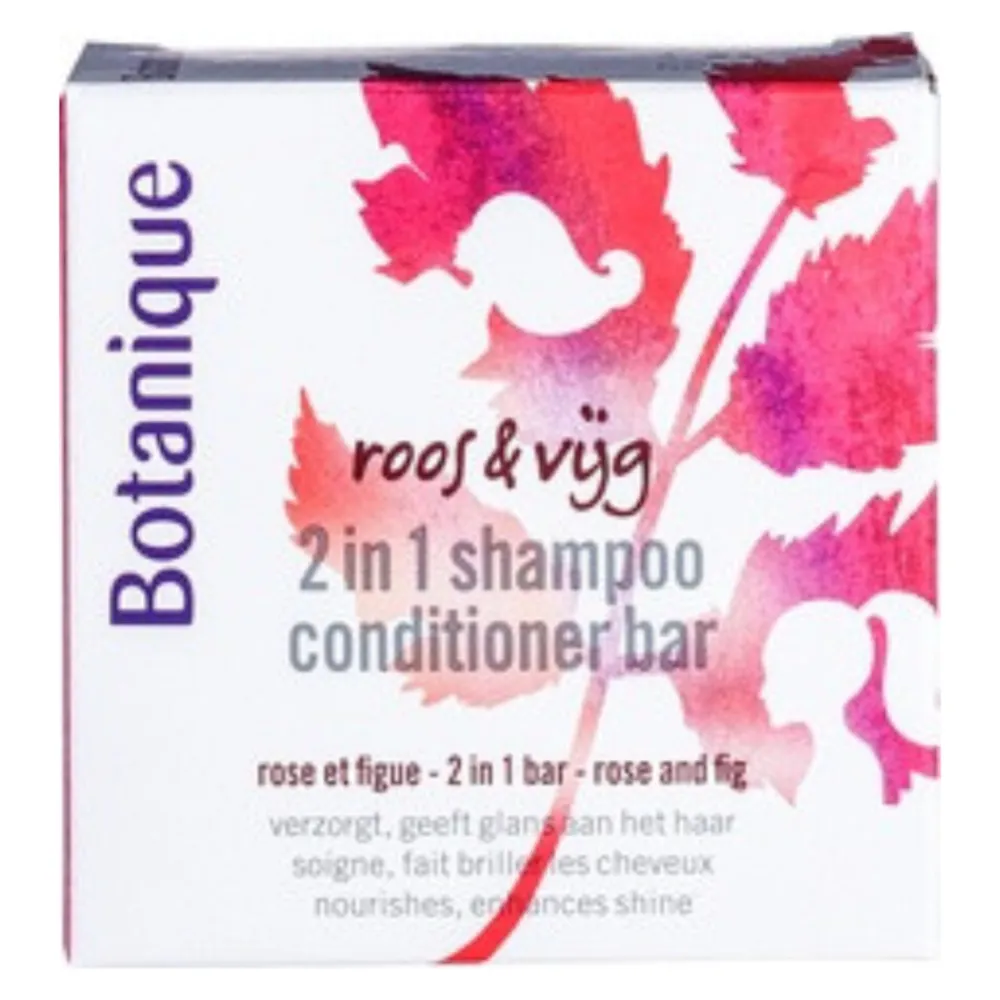 Botanique Shampoo & Conditioner Bar Roos & Vijg 100 gr