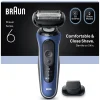 Heren Braun Elektrisch Scheerapparaat Series 6 62-B1200S Blauw