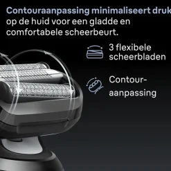 Heren Braun Elektrisch Scheerapparaat Series 6 62-B1200S Blauw