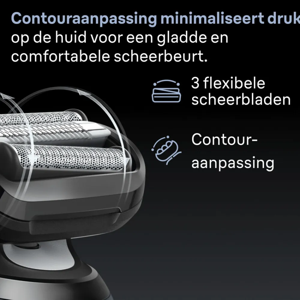 Heren Braun Elektrisch Scheerapparaat Series 6 62-B1200S Blauw