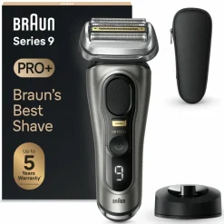 Heren Braun Elektrisch Scheerapparaat Series 9 Pro+ E Wet & Dry 9515s Grafiet