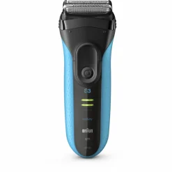 Heren Braun Elektrisch Scheerapparaat S3 ProSkin 3040s Oplaadbaar Zwart / Blauw
