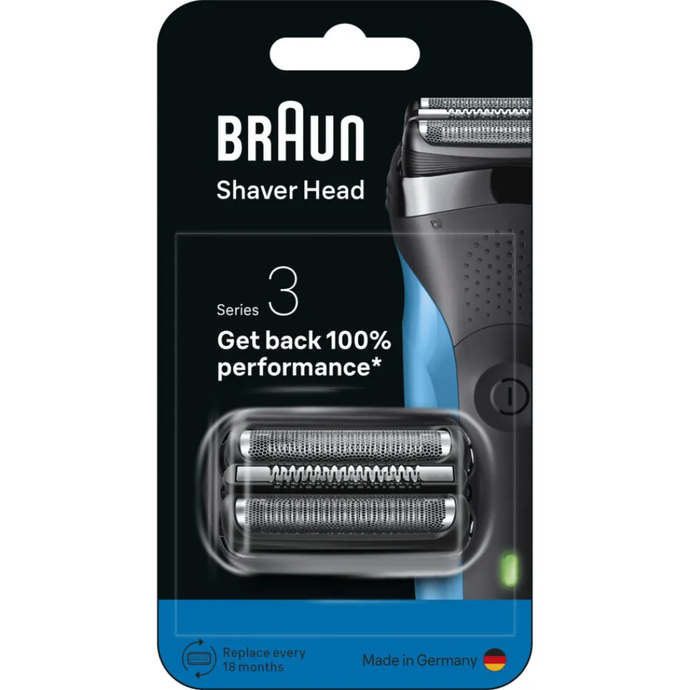 Heren Braun Elektrisch Scheerapparaat Vervangingskop Series 3 21B