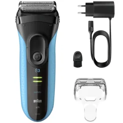Heren Braun Elektrisch Scheerapparaat Series 3+ 3040S Blauw