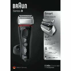 Heren Braun Scheerapparaat Series 8 8340s Zwart