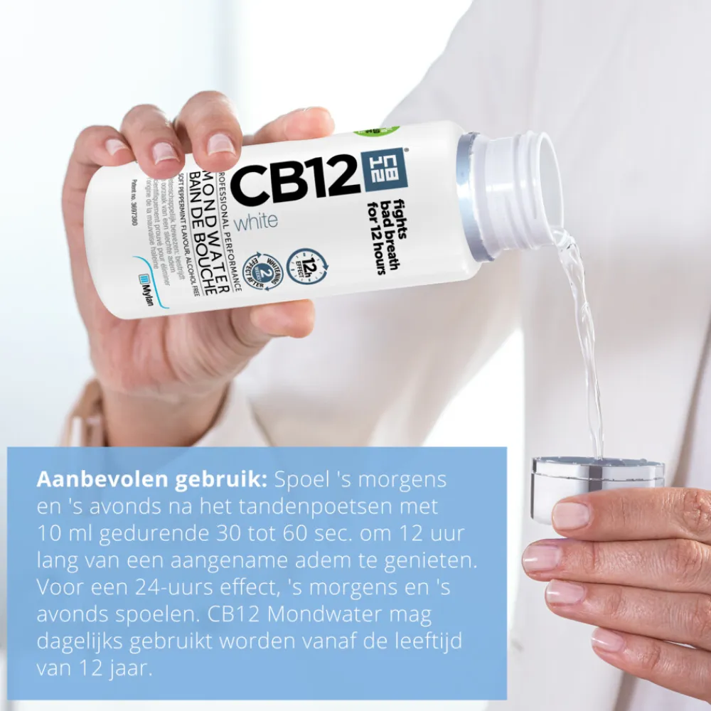CB12 Mondwater White 250 ml