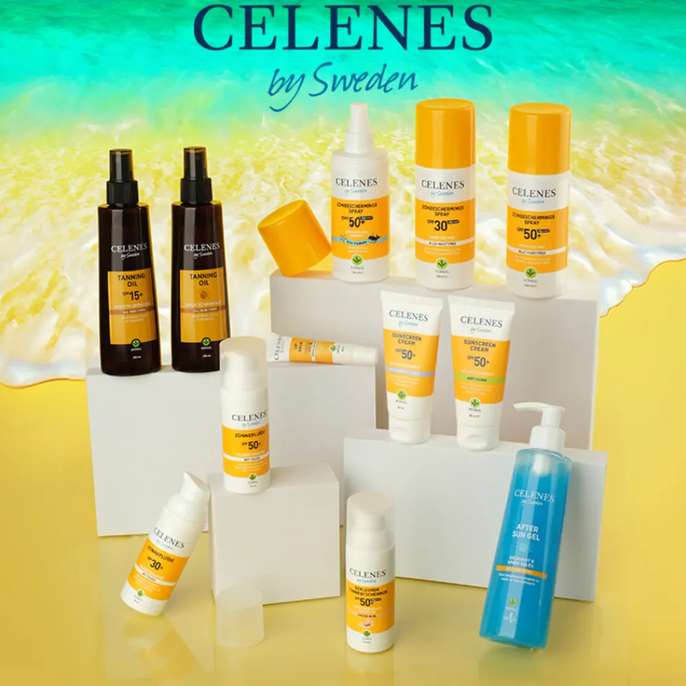 Celenes Herbal Tanning Oil Alle Huidtypes SPF 15 200 ml