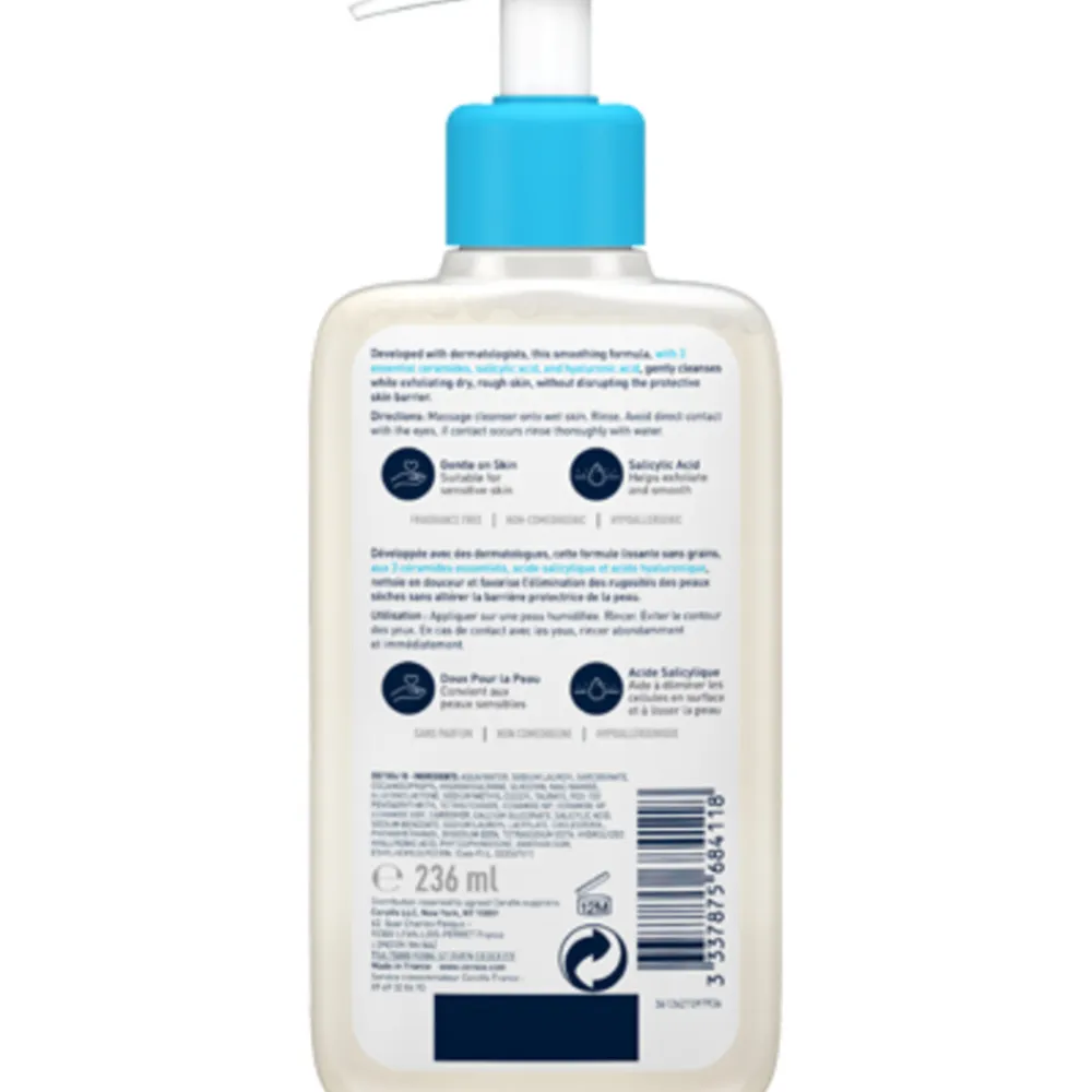 CeraVe SA Anti-Ruwe Huid Reiniging 236 ml
