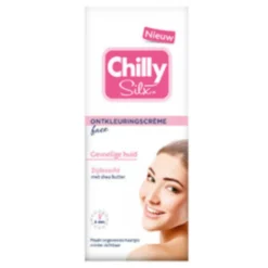 Heren Chilly Silx Ontkleuringscreme Gezicht Gevoelige Huid 75 ml