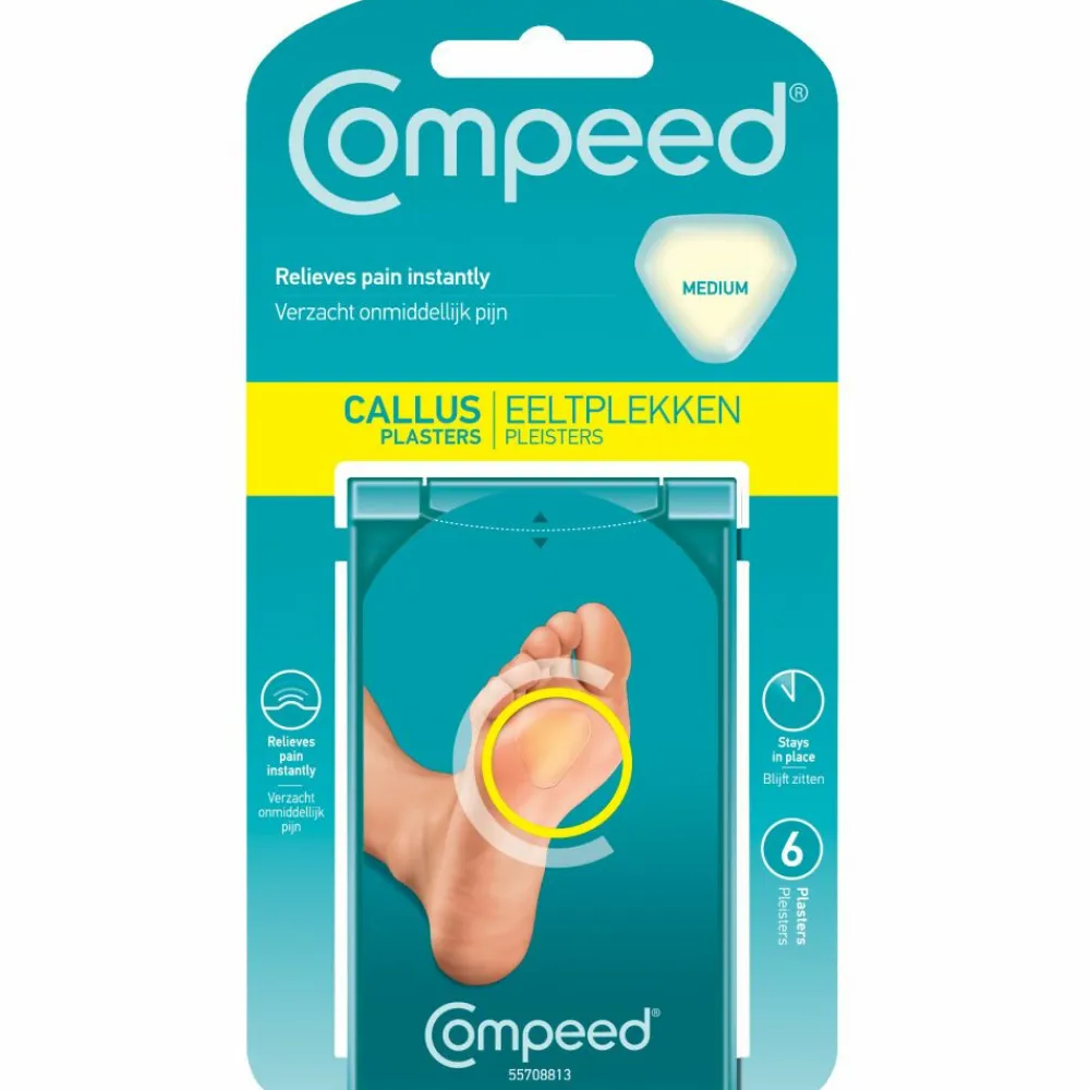 Compeed Eeltpleister Medium 6 stuks