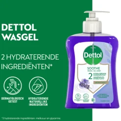 Dettol Handzeep Verzachtend Lavendel 250 ml
