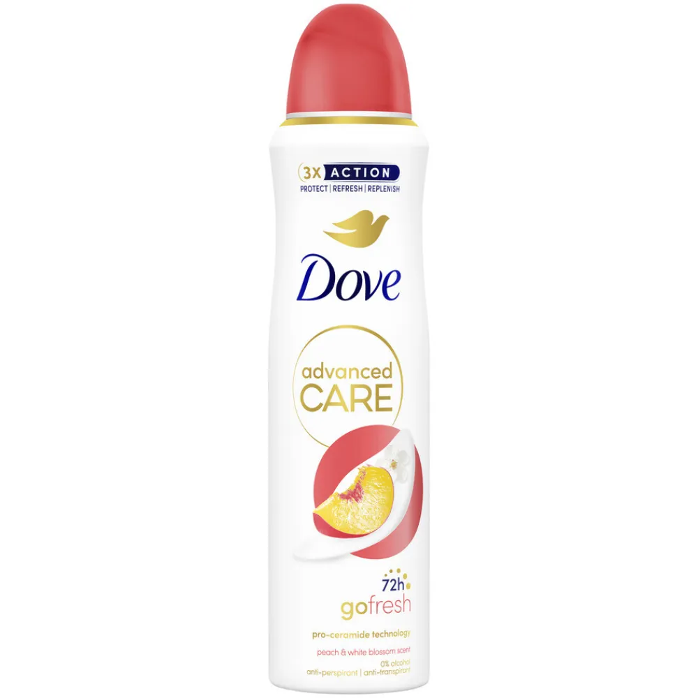Dove Deodorant Spray Perzik 150 ml