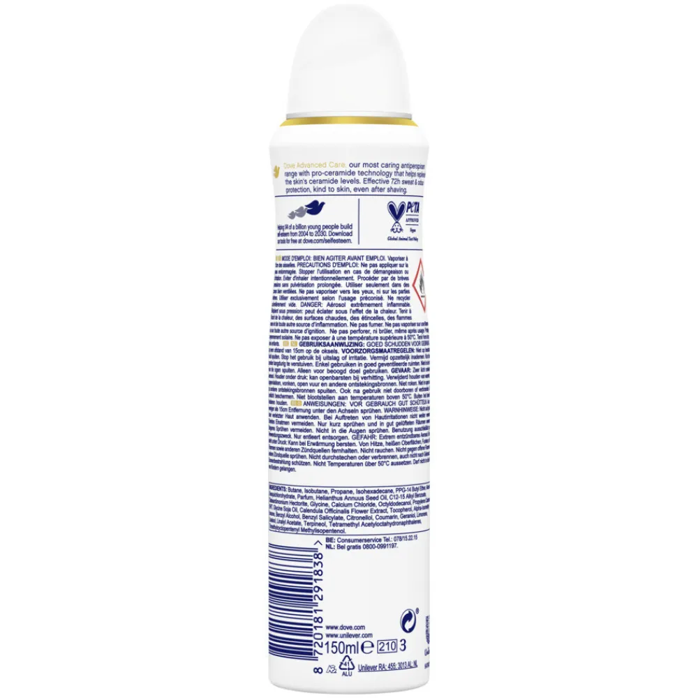 Dove Deodorant Spray Soft Feel 150 ml
