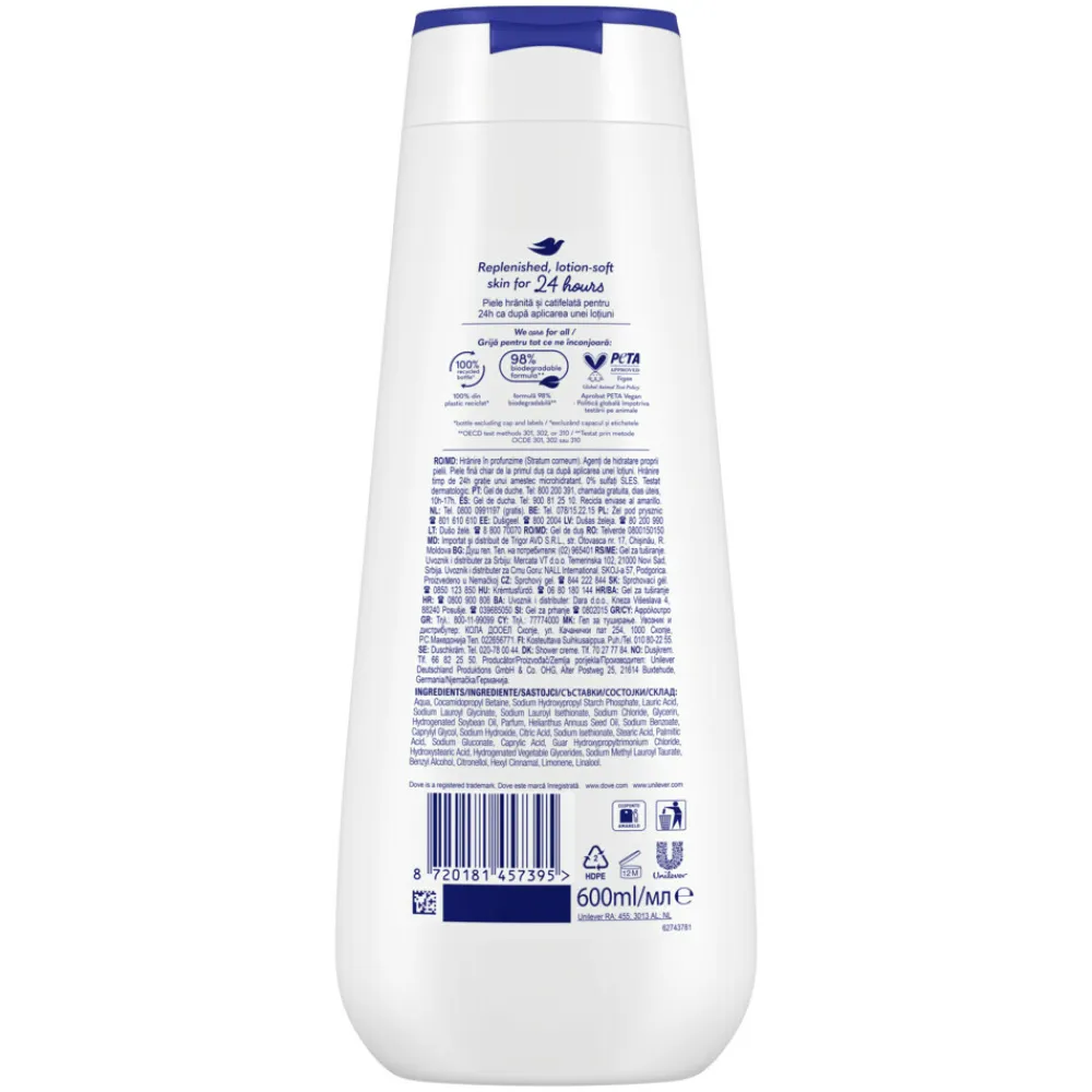 Dove Douchecrème Deeply Nourishing 600 ml