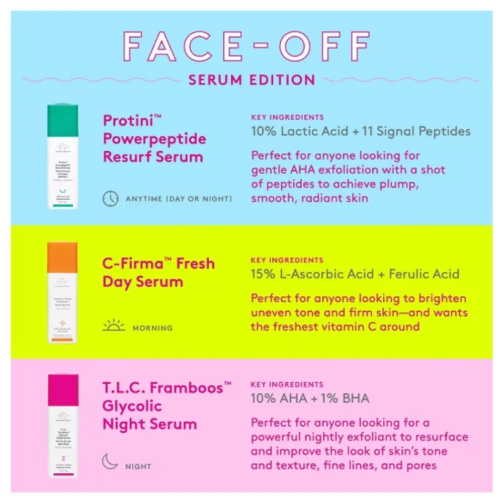 Drunk Elephant Protini Powerpeptide Resurf Serum Gezichtsserum 30 ml