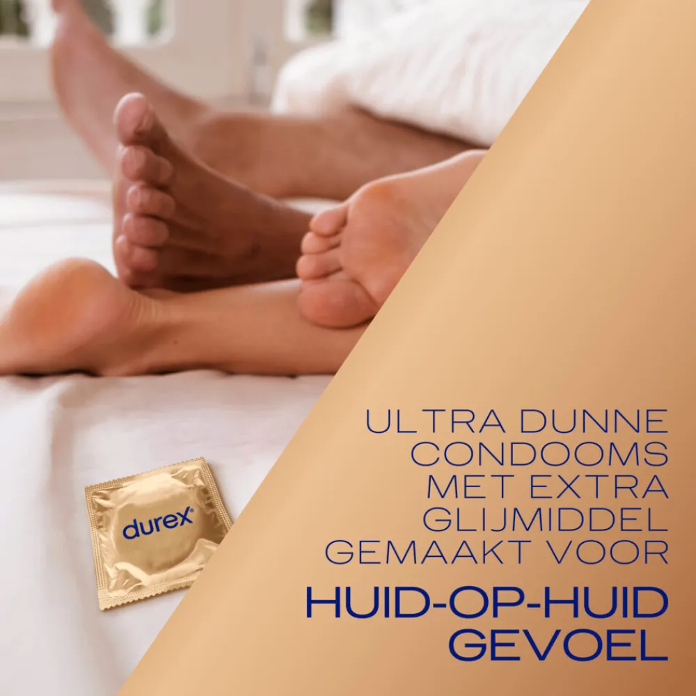 Durex Condooms Nude Extra Lube 10 stuks