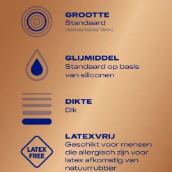 Durex Condooms Nude Latex Vrij 10 stuks