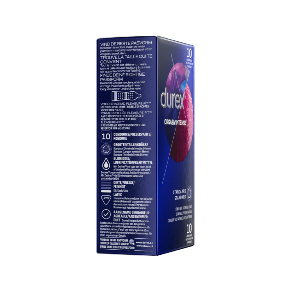 Durex Condooms Orgasm' Intense 10 stuks