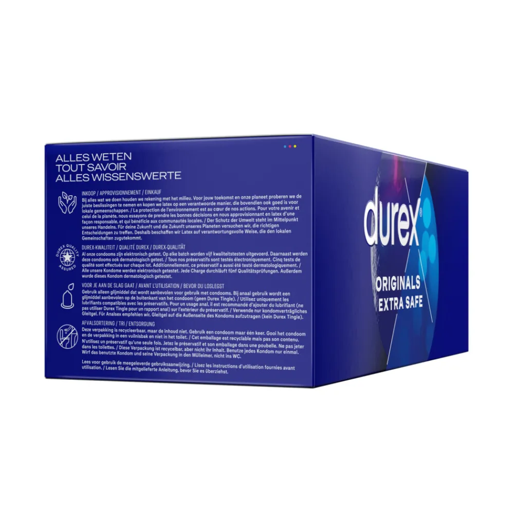 Durex Condooms Originals Extra Safe 144 stuks