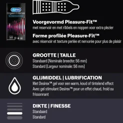 Durex - Extra Safe Condooms 20 stuks & Orgasm Intense Condooms 10 stuks - Pakket