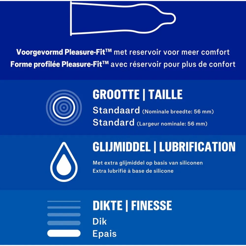 Durex - Extra Safe Condooms 20 stuks & Classic Natural Condooms 20 stuks - Pakket