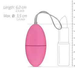 Easytoys Vibratie Ei Roze