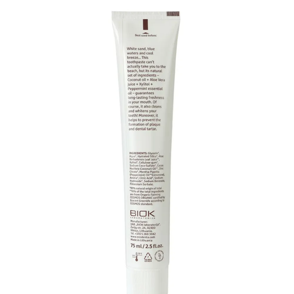 Ecodenta Tandpasta Organic Coconut 75 ml