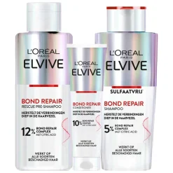 LOréal Elvive Bond Repair - Shampoo, Pre-Shampoo & Conditioner - Pakket