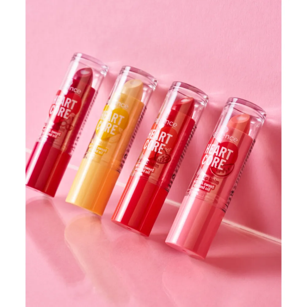 essence Heart Core Fruity Lip Balm 02 Sweet Strawberry 3 gr