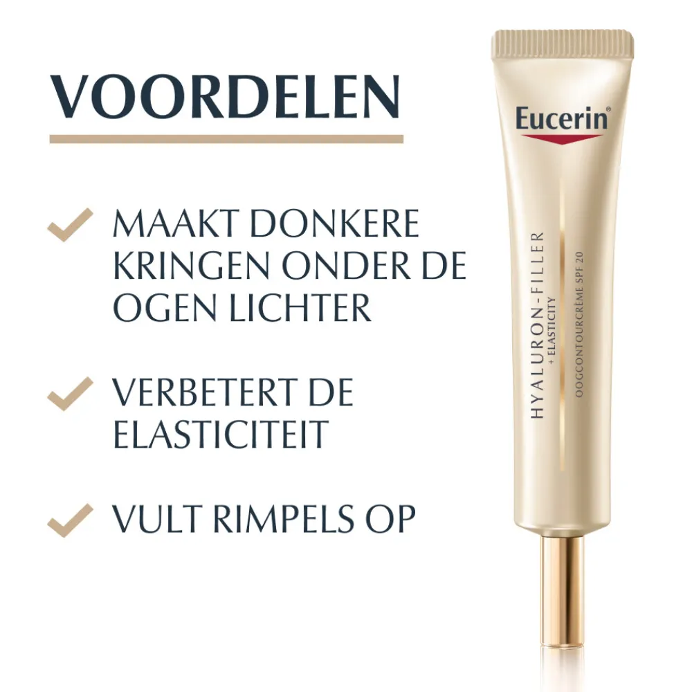 Eucerin Hyaluron Filler + Elasticity Oogcontourcrème SPF 20