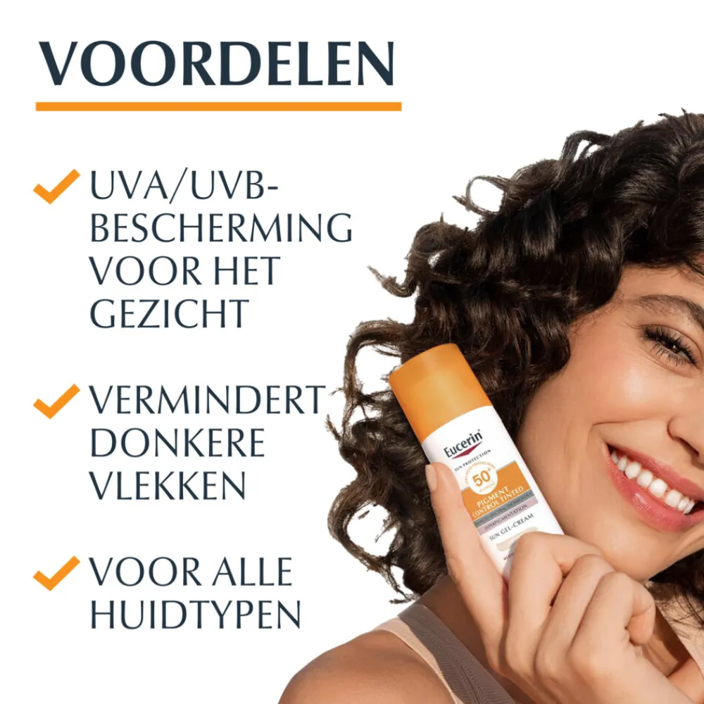 Eucerin Sun Pigment Control Tinted Medium SPF 50 50 ml