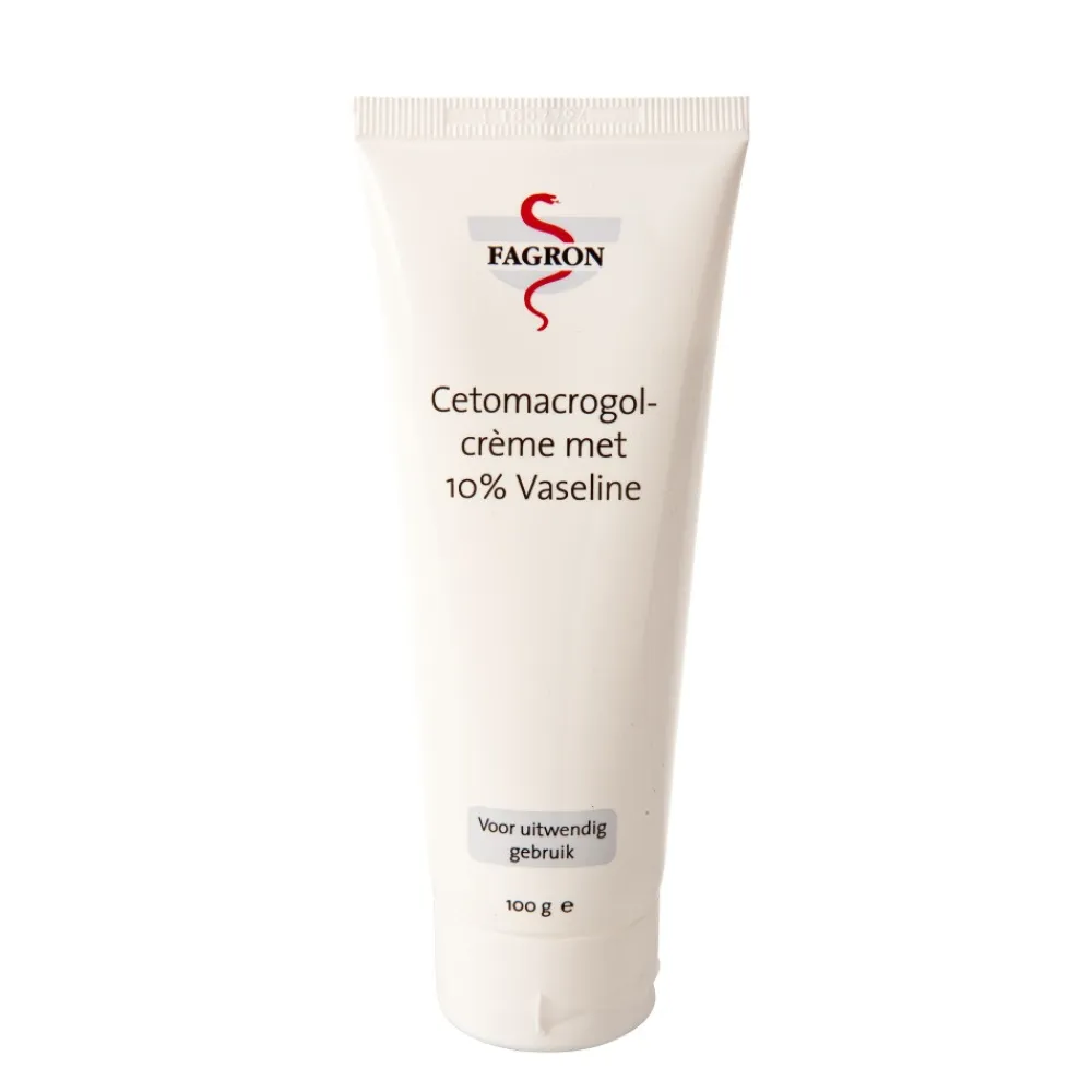 Fagron Cetomacrogolcrème 10% Vaseline 100 gr