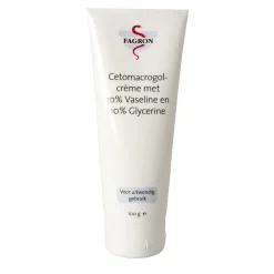 Fagron Cetomacrogol Crème 10% Vaseline & Glycerine 100 gr