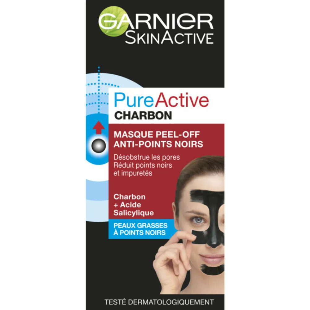 Garnier PureActive Peel-Off Masker Charcoal 50 ml