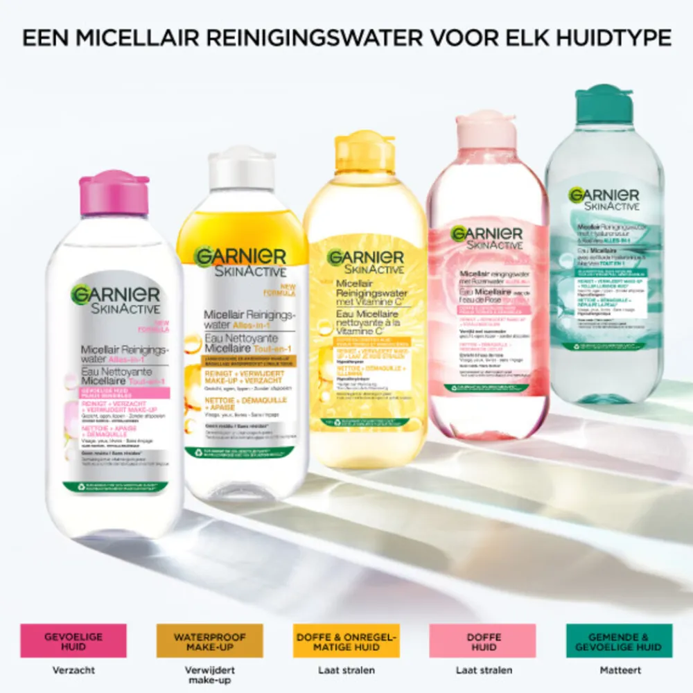 Garnier SkinActive Micellair Reinigingswater voor Gevoelige Huid 400 ml