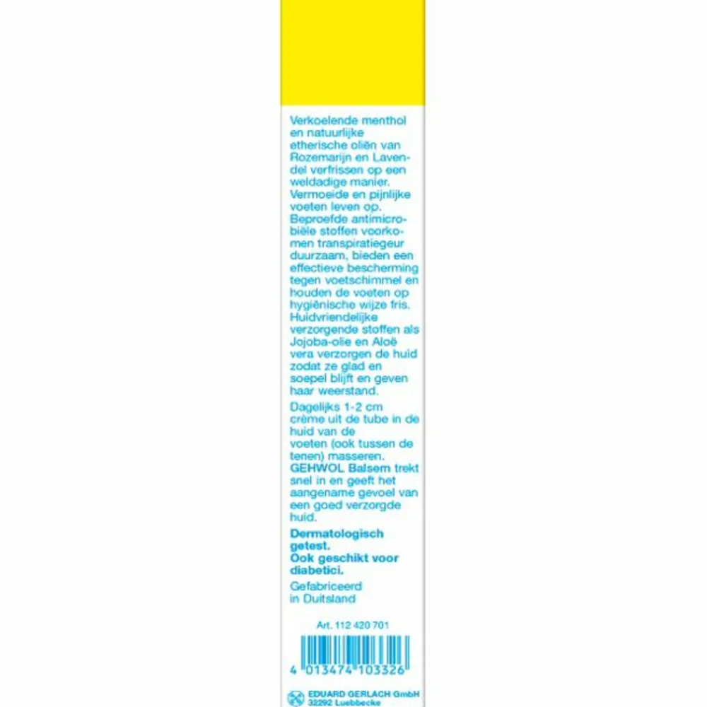 Gehwol Balsem Normale Huid 125 ml