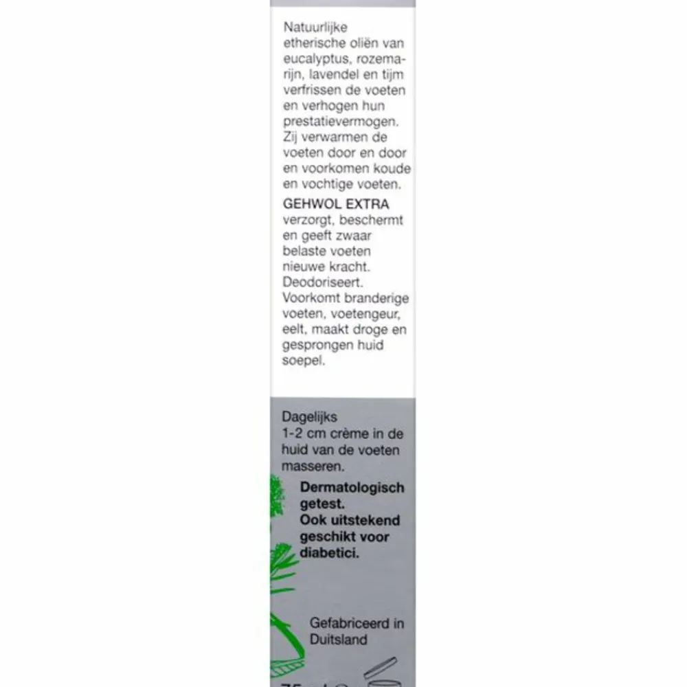 Gehwol Voetcrème Extra 75 ml