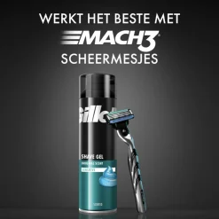 Heren Gillette Gevoelige Huid Scheergel Sensitive 200 ml